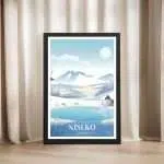 Niseko Onsen Retreat Framed Poster