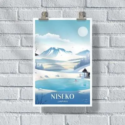 Niseko Onsen Retreat Poster