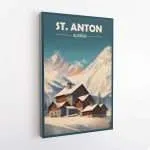 St. Anton Austrian Charm Canvas