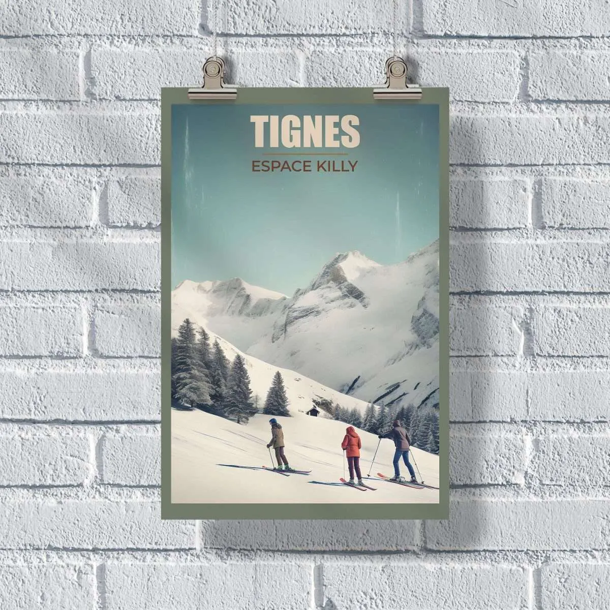 Tignes Espace Killy Poster 2