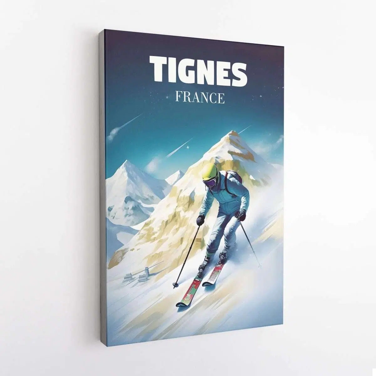 Tignes France Extreme Sports Haven Canvas