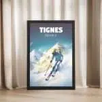 Tignes France Extreme Sports Haven Framed Poster