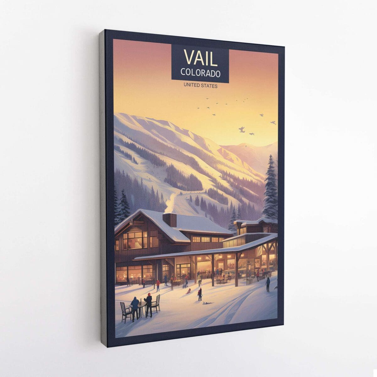 Vail Après Ski Delight Canvas
