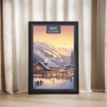 Vail Après Ski Delight Framed Poster