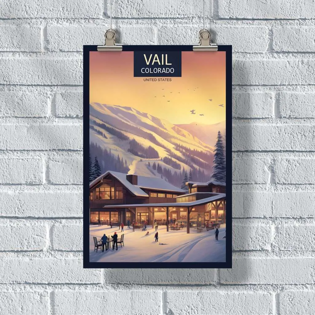 Vail Après Ski Delight Poster