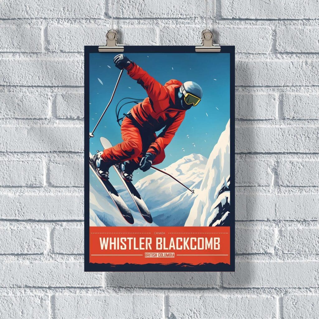 Whistler Blackcomb Extreme Adventures Poster