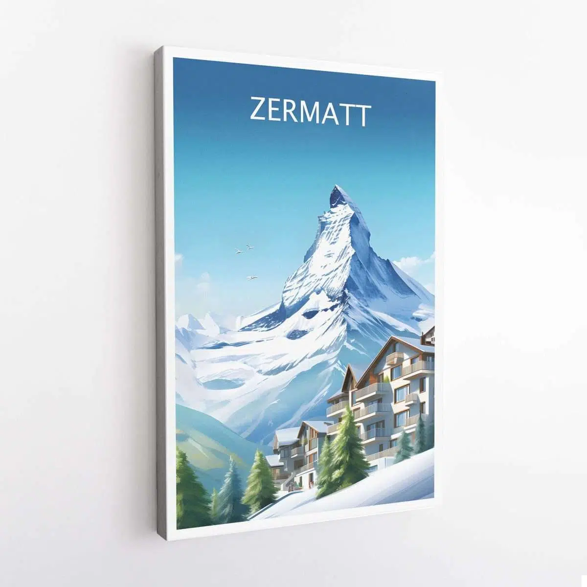 Zermatt Matterhorn Majesty Canvas