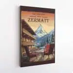 Zermatt Matterhorn Canvas