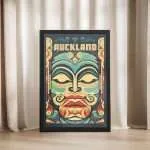 Auckland Maori Culture Framed Poster