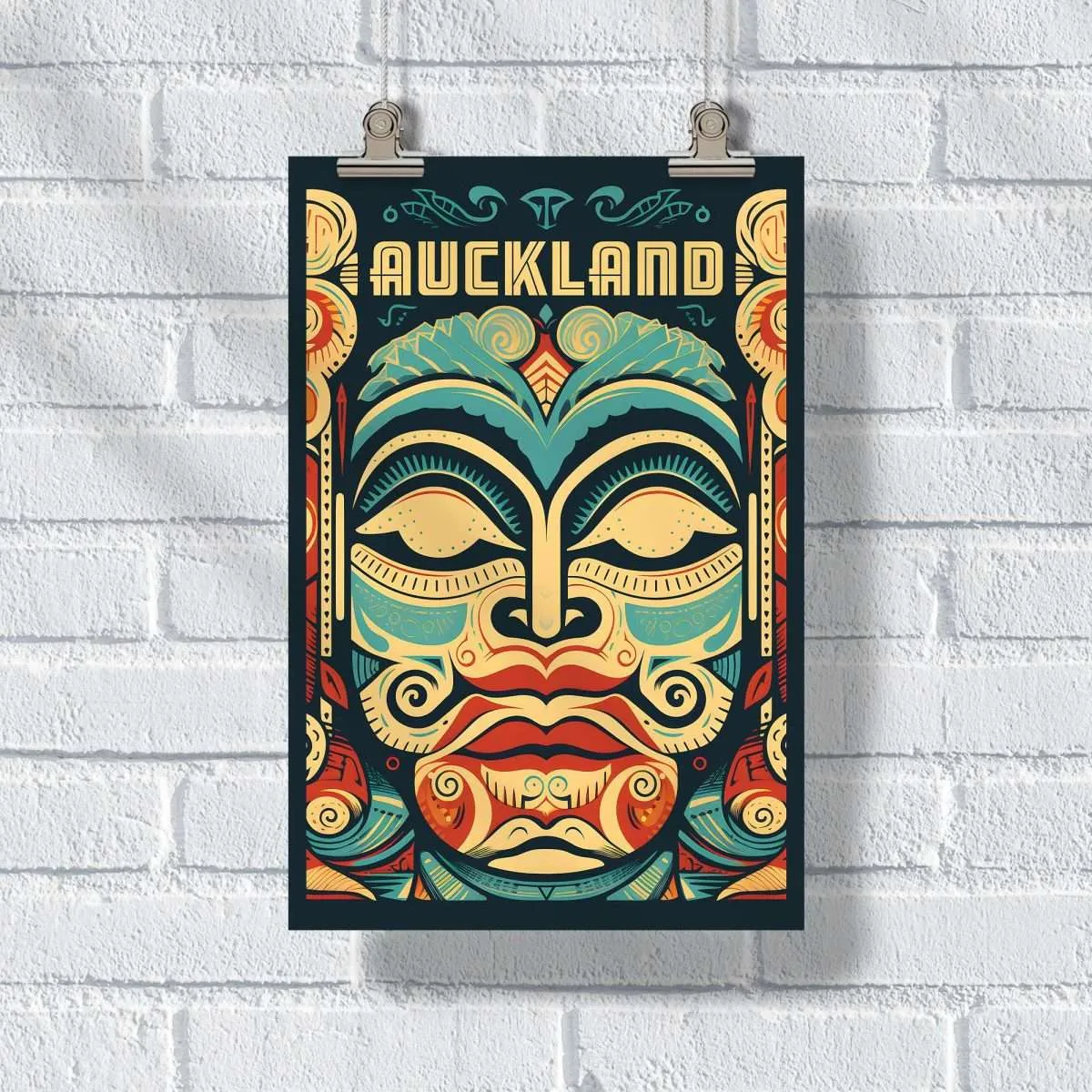 Auckland Maori Culture Poster