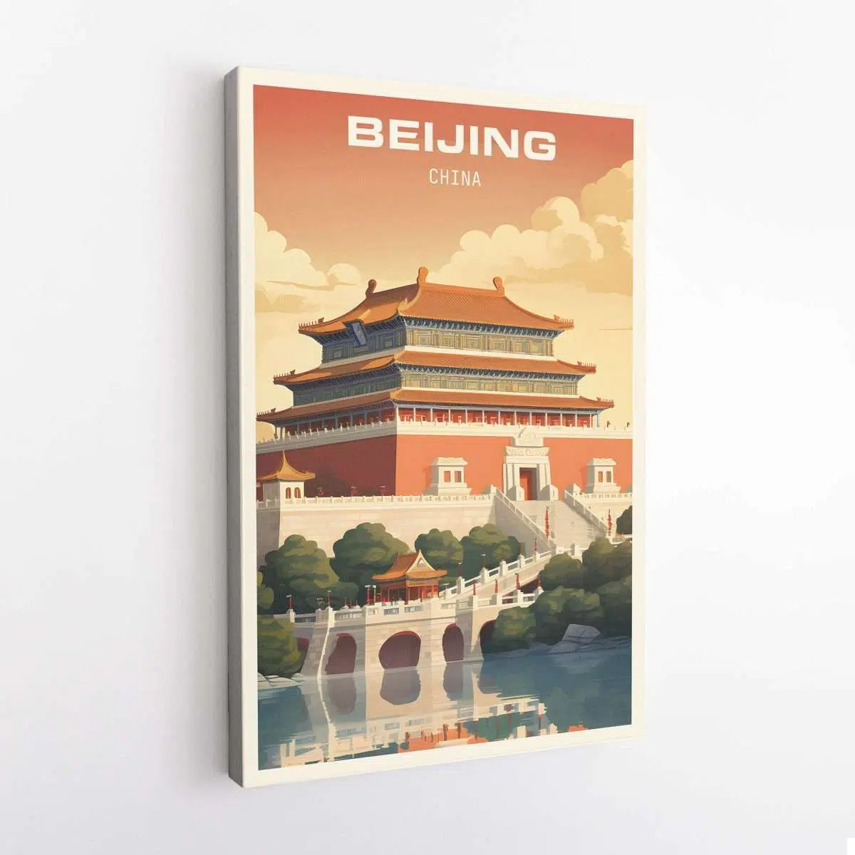 Beijing The Forbidden City Canvas