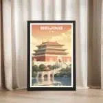 Beijing The Forbidden City Framed Poster