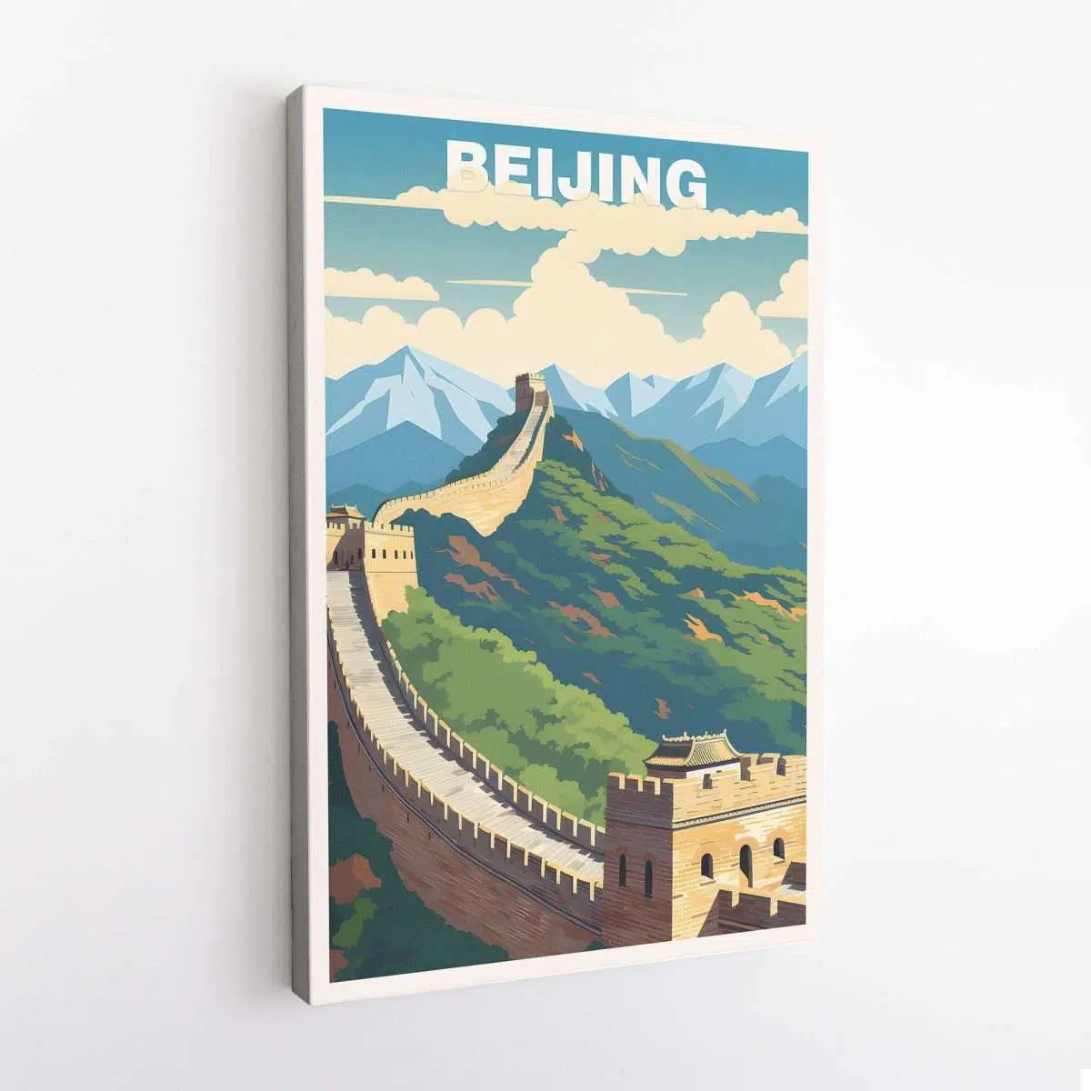 Beijing The Great Wall Canvas