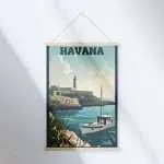 Havana Morro Castle Hanger Poster