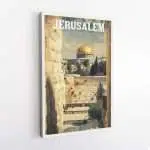 Jerusalem Dome Of The Rock Canvas