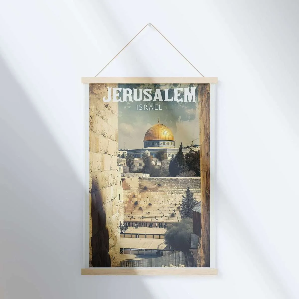 Jerusalem Dome Of The Rock Hanger Poster