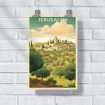 Jerusalem Garden Of Olives Poster