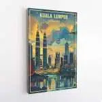 Kuala Lumpur Skyline Harmony Canvas