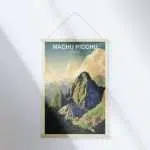 Machu Picchu Huayna Picchu Hanger Poster