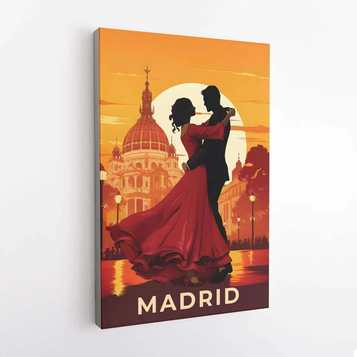 Madrid Flamenco Nights Canvas