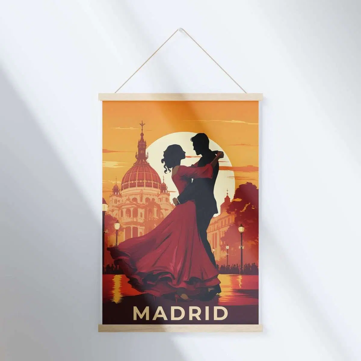 Madrid Flamenco Nights Hanger Poster