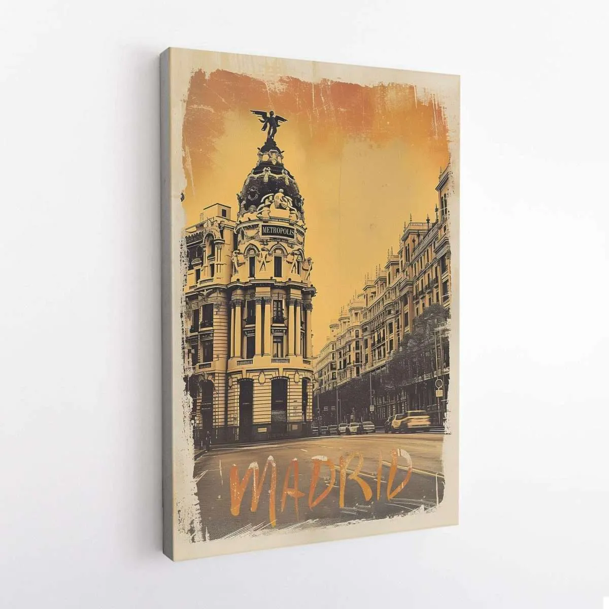 Madrid Vintage Spanish Soul Canvas