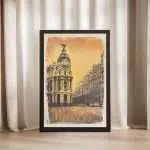 Madrid Vintage Spanish Soul Framed Poster