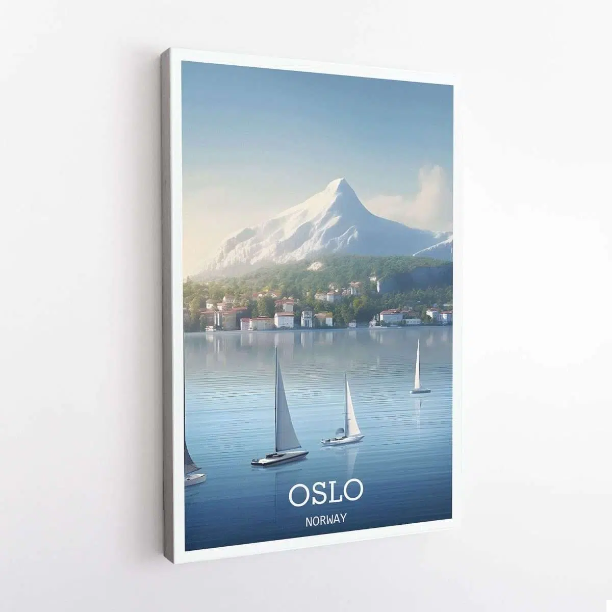 Oslo Fjord Elegance Canvas