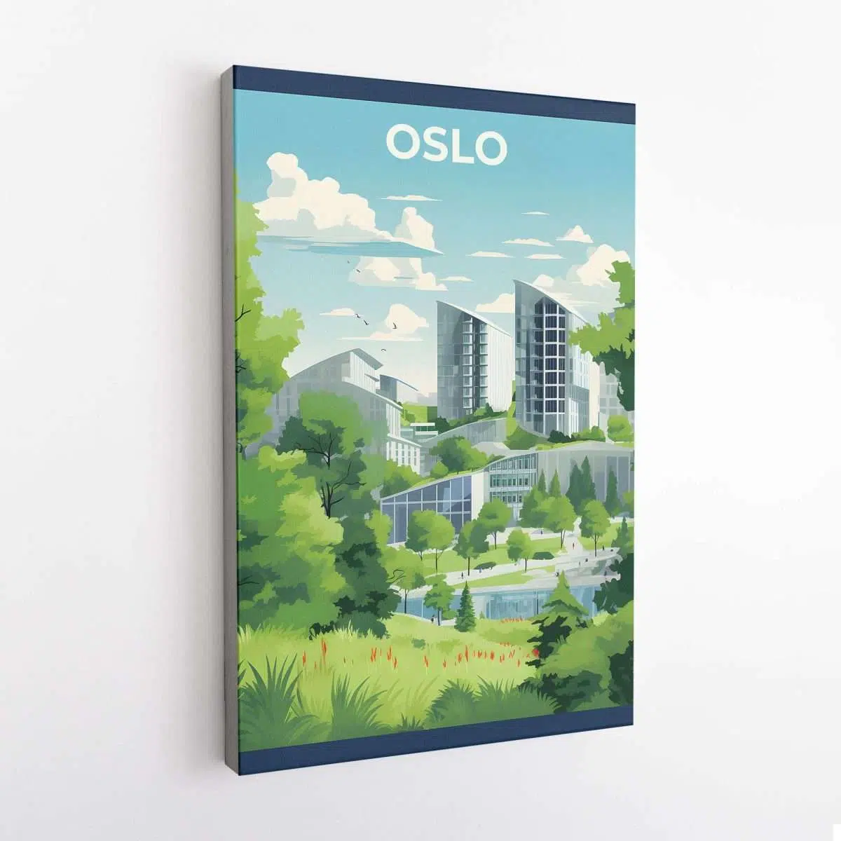 Oslo Urban Harmony Canvas