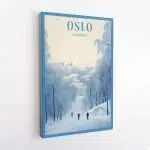 Oslo Winter Whispers Canvas