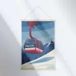 Park City Gondola Hanger Poster