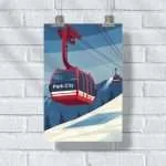 Park City Gondola Poster