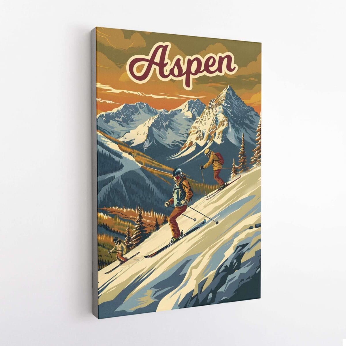 Aspen Snowmass Summit Splendor Canvas