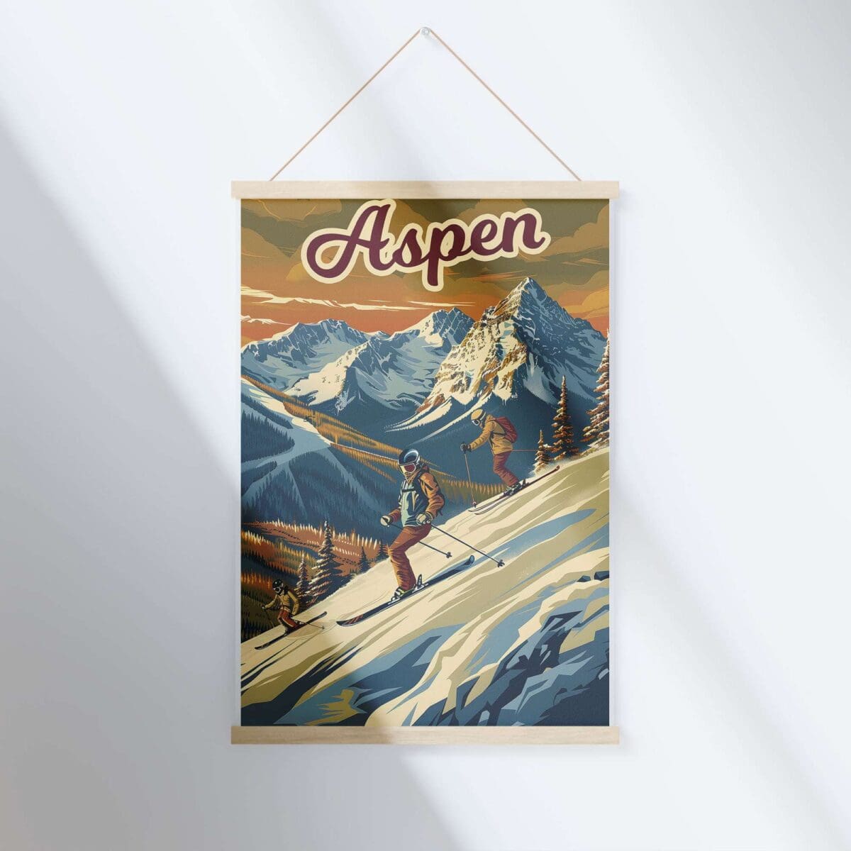 Aspen Snowmass Summit Splendor Hanger Poster