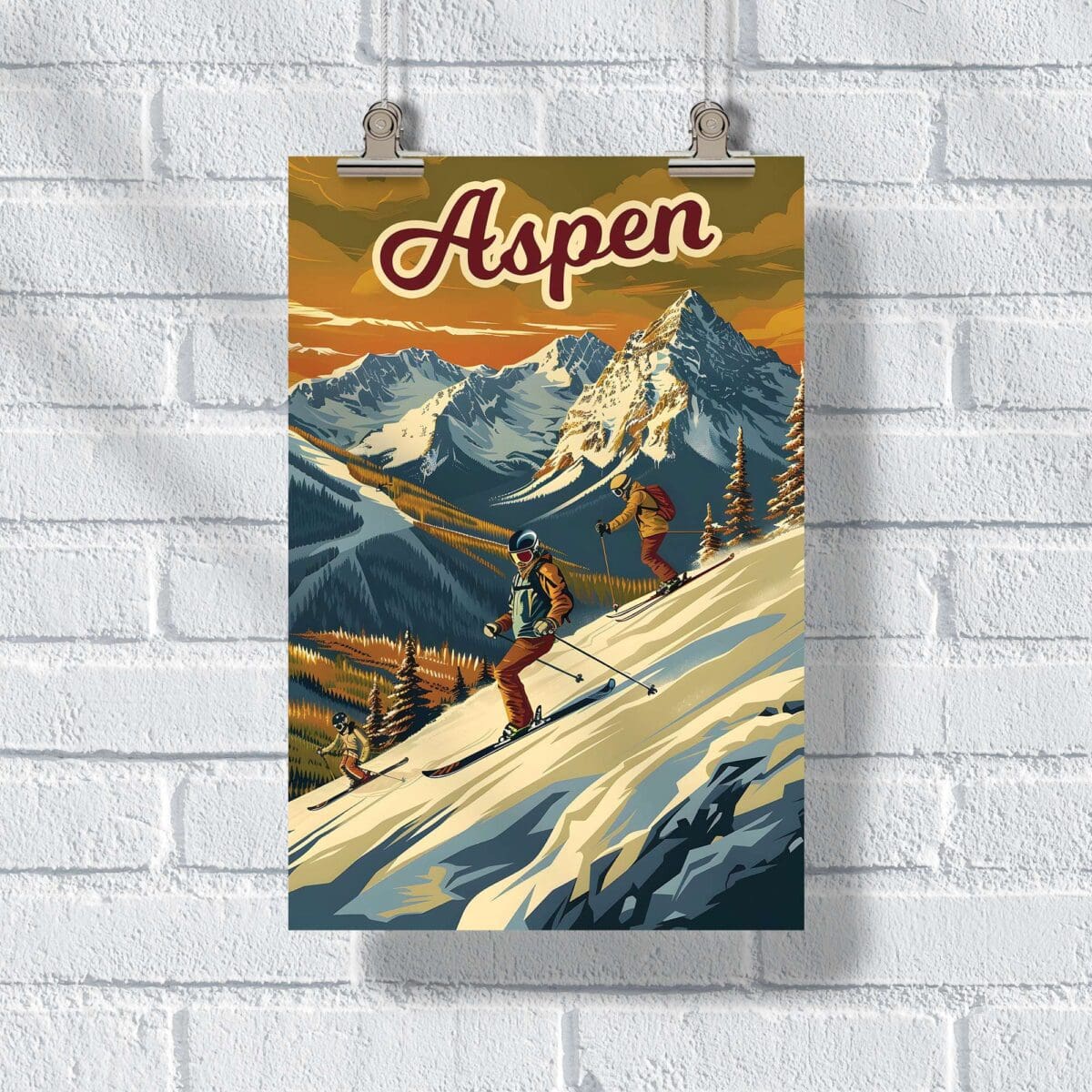 Aspen Snowmass Summit Splendor Poster