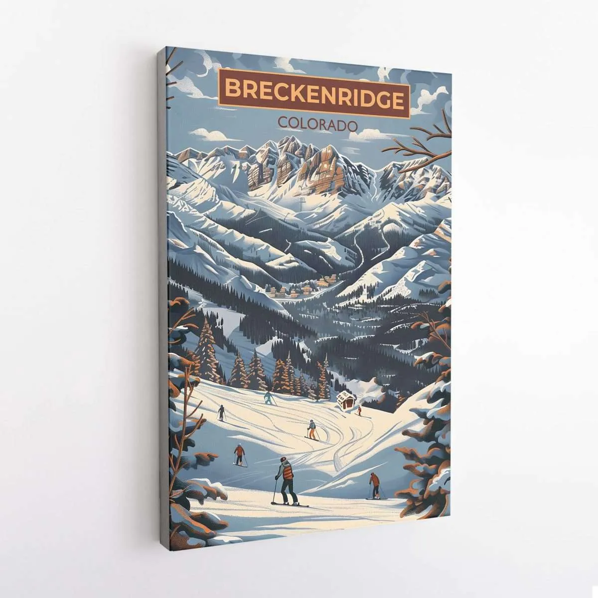 Breckenridge Mountain Majesty Canvas