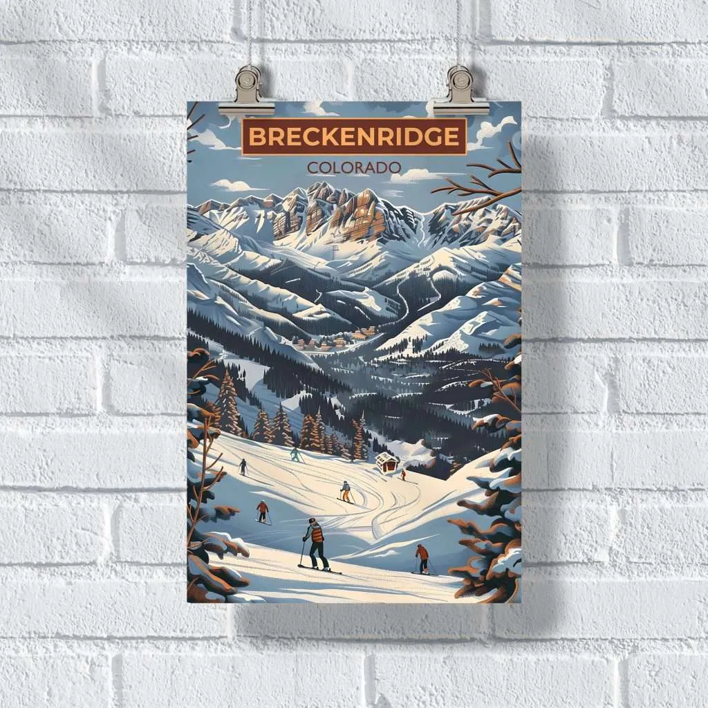 Breckenridge Mountain Majesty Poster