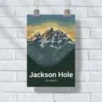 Jackson Hole Minimalist Summit Poster