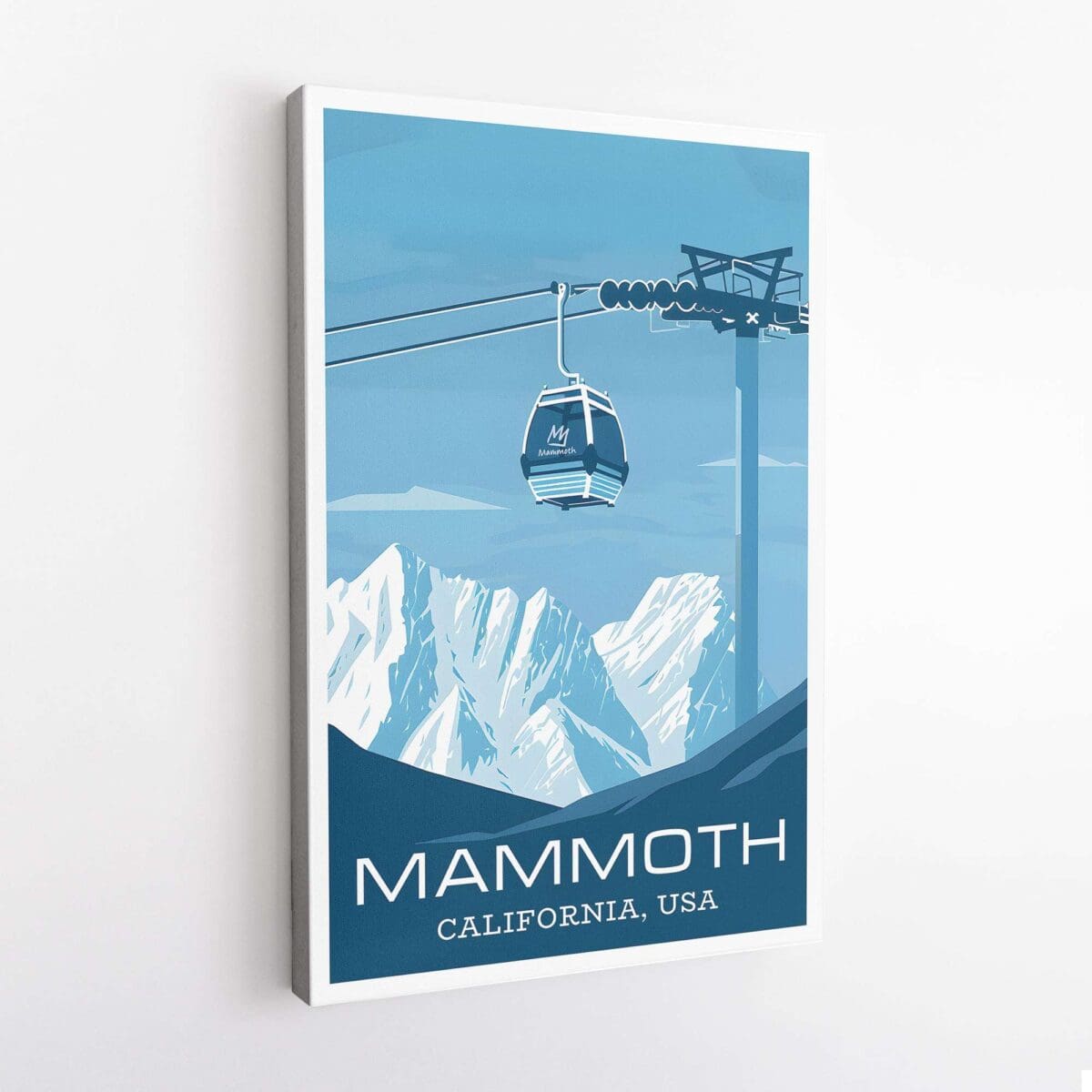 Mammoth Minimalist Gondola Canvas