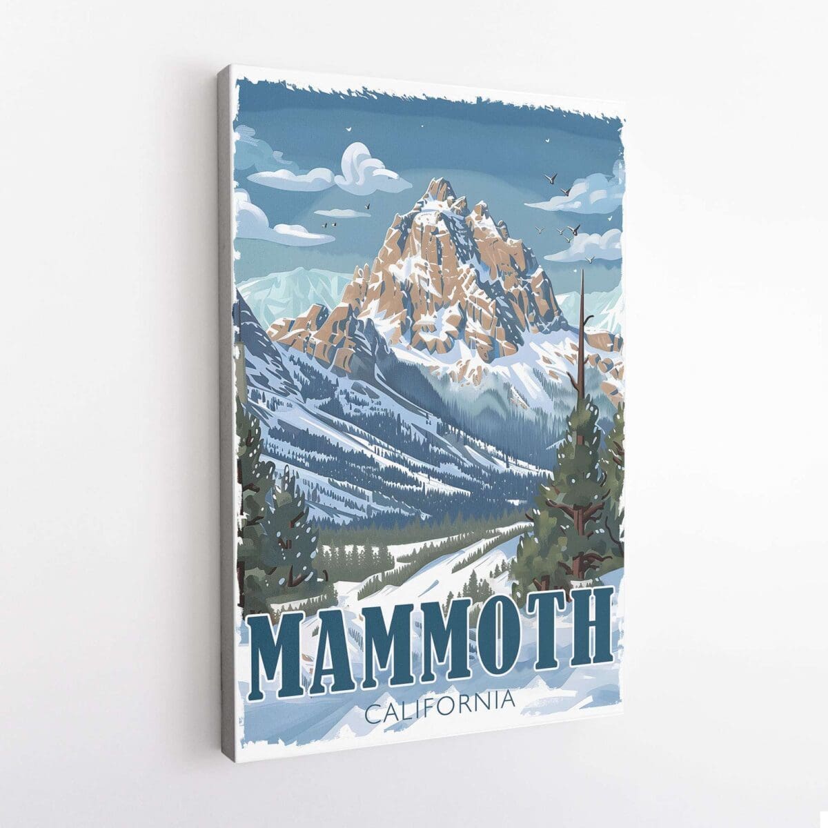 Mammoth Mountain Majesty Canvas