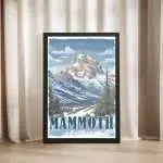 Mammoth Mountain Majesty Framed Poster