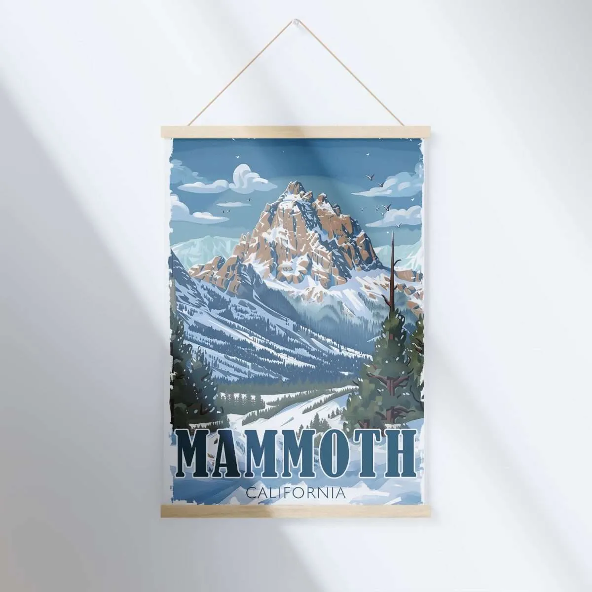 Mammoth Mountain Majesty Hanger Poster