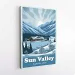 Sun Valley Serene Summit Canvas