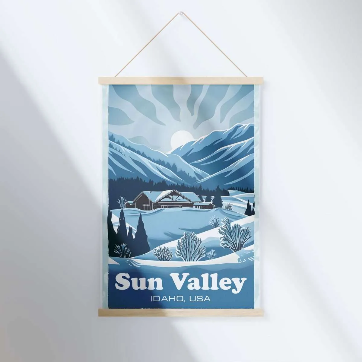 Sun Valley Serene Summit Hanger Poster