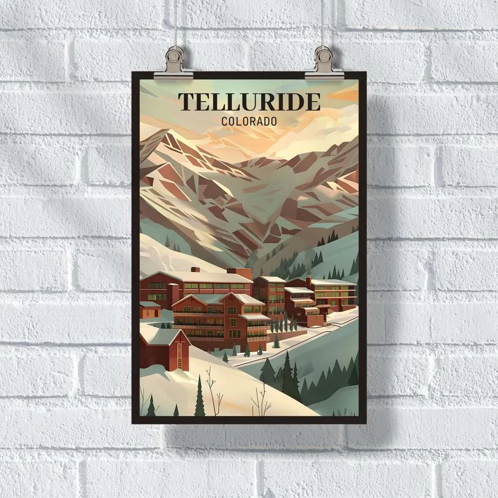 Telluride Alpine Bliss Poster