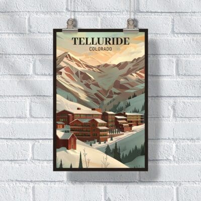 Telluride Alpine Bliss Poster