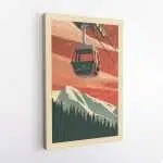 Telluride Ski Lift Canvas