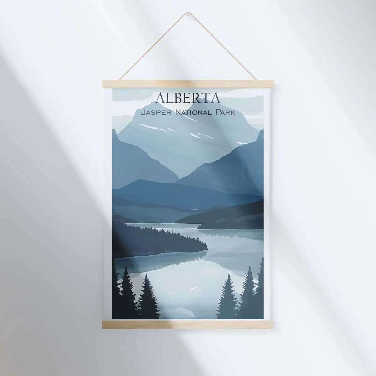 Alberta Minimalist Jasper Hanger Poster UnitedWorldMemories