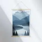 Alberta Minimalist Jasper Hanger Poster UnitedWorldMemories