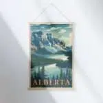 Alberta Vintage Banff Hanger Poster UnitedWorldMemories